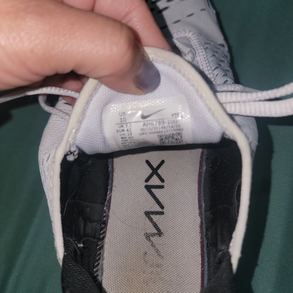 Nike Air Max 270 White Sneakers - Picture 4 of 6